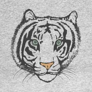 Tiger Illustration T-Shirt